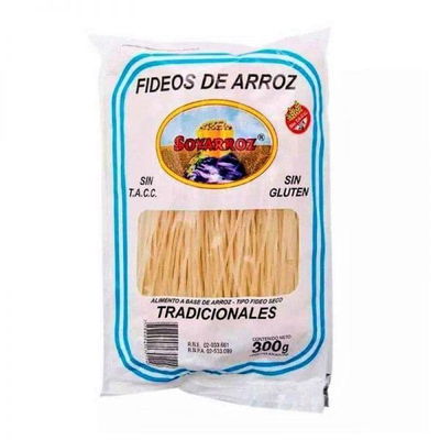 Fideos SOYARROZ Tradicional 300gr