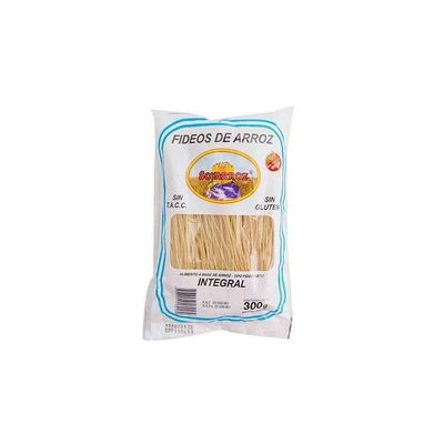 Fideos SOYARROZ Integral 300gr