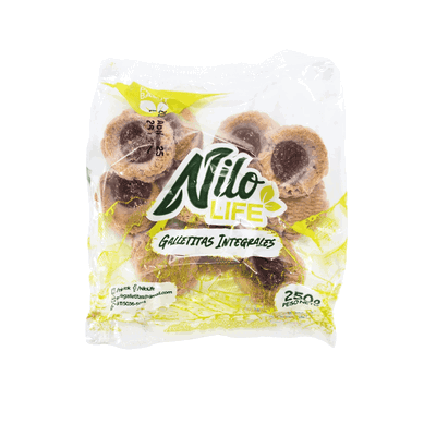 Pepas Integrales NILOLIFE Cacao 250 gr VEGANAS