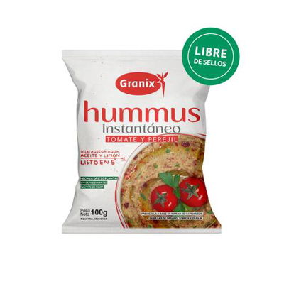 Hummus inst. GRANIX 100 gr Tomate Perejil