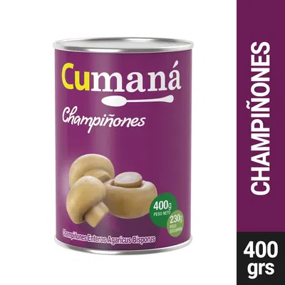 Champignones Enteros CUMANA 400 gr