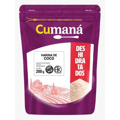 Harina de coco CUMANA 200 gr
