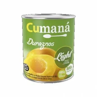 Durazno Mitades DIET CUMANA 800 gr
