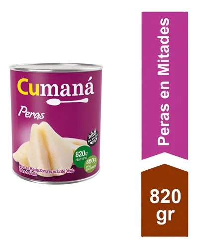 Pera Mitades CUMANA 820 gr