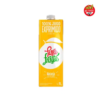 Jugo 100% Ex. PURA FRUTTA Naranja 1000 Ml
