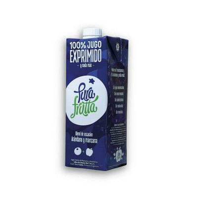 Jugo 100% Ex. PURA FRUTTA Mzna Arandano 1000 Ml