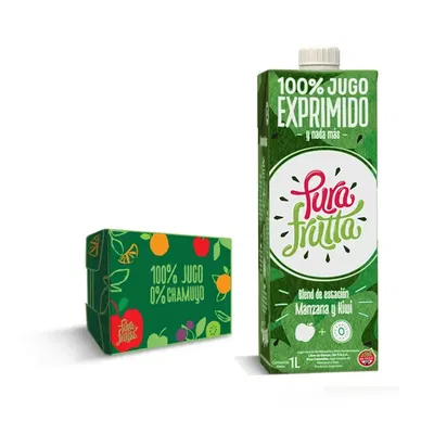 Jugo 100% Ex. PURA FRUTTA Mzna Kiwi 1000 Ml
