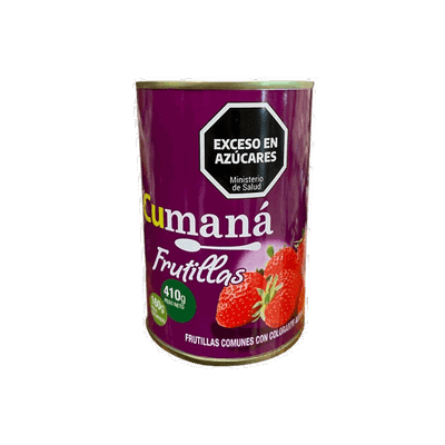 Frutilla CUMANA 410 gr