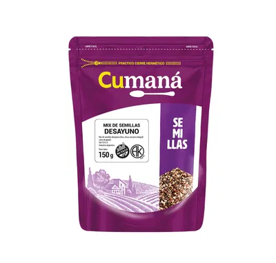 Mix Semillas DESAYUNO CUMANA 150 gr