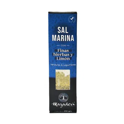 Sal Marina Saborizada MAYADEVI Verd. Y Legumbres 250 gr