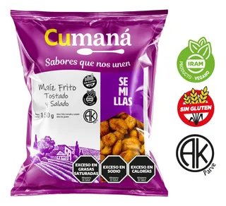 Maiz Frito Clasico CUMANA 100 gr