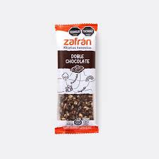 Barra Cereal ZAFRAN Doble Choco 42 gr SIN GLUTEN