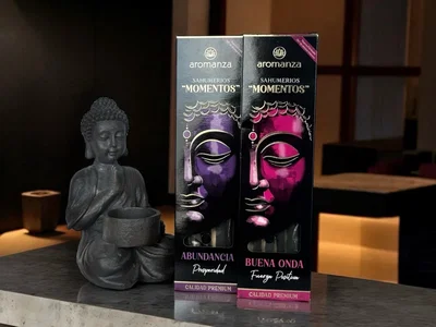 Sahumerio MOMENTOS AROMANZA x 5 un Bienestar  