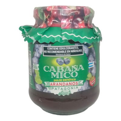 Dulce Arandanos STEVIA CABAÑA MICO 380 gr
