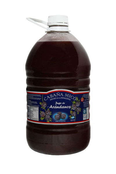 Jugo Arandanos concentrado CABAÑA MICO 5 Lt