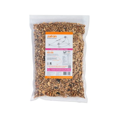 Granola ZAFRAN Caju Coco Pasas