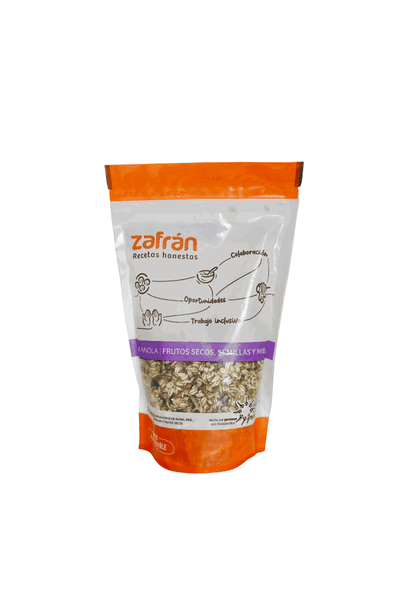 Granola ZAFRAN F Seco Semillas Miel 300 gr