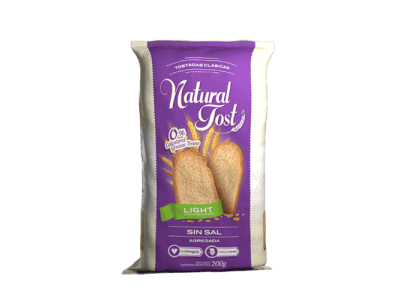 Tostadas NATURAL TOST 200 gr Sin Sal