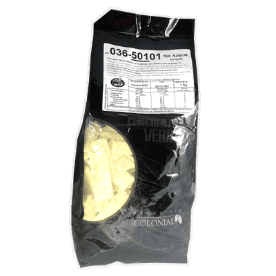 Chocolate Blanco COLONIAL SIN AZUCAR