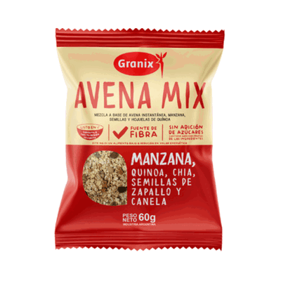 Avena Mix GRANIX Manzana 60 gr