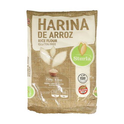 Harina de Arroz STURLA 250 gr  SIN GLUTEN