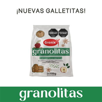 Galleta GRANOLITA manzana y canela 150 gr