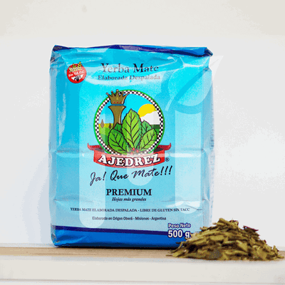 Yerba AJEDREZ PREMIUM CANCHADA 500 gr