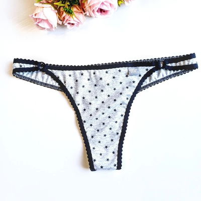 Culottin Alelí estrellas gris
