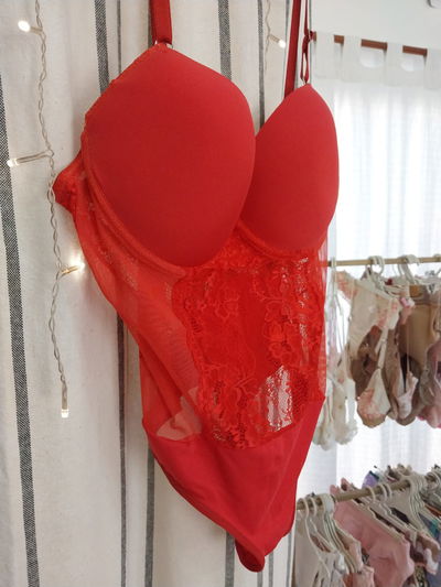 Body ROJO CON TASA/ARO