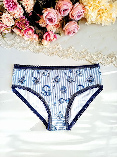 Bombi Nena Rayas Azules