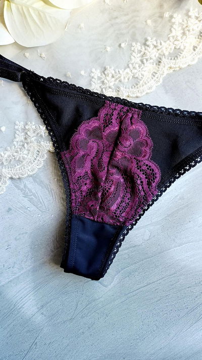 Tanga Tiffany Powernet Negro