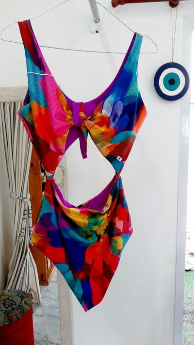 Enteriza ABIERTA ARCOIRIS