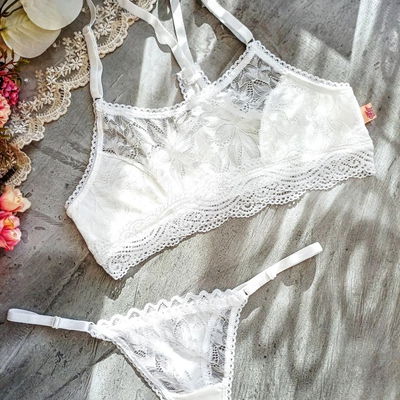 Conjunto Isabella Puntilla Blanca