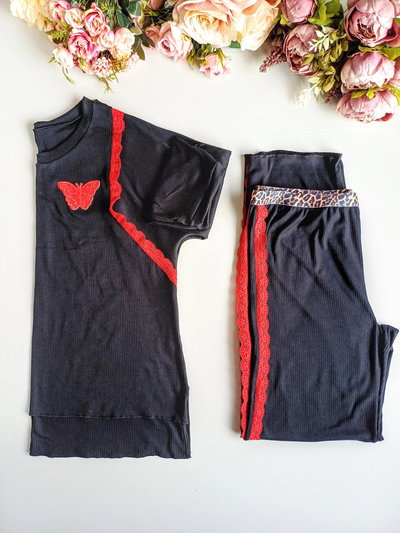 Pijama Frida Morley Negro