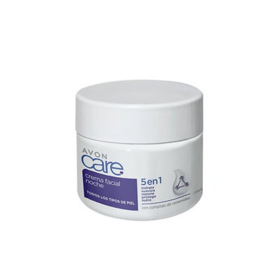 Crema Facial Hidratante Nocturna 5 en 1 - Avon Care