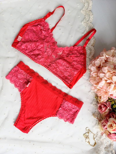 Conjunto Sofia morley rojo