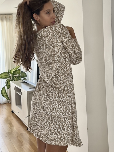 Remeron Liz morley estampa beige
