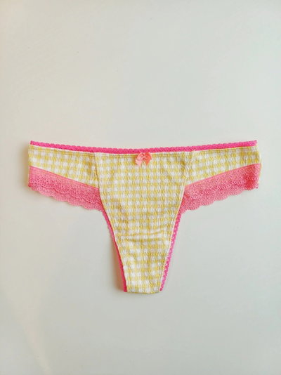 Culottin CUORE cuadrille amarillo (edición super limitada)