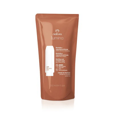 Repuesto Crema para peinar Lumina Selladora de Cutículas Cabellos Secos o Resecos 250 ml