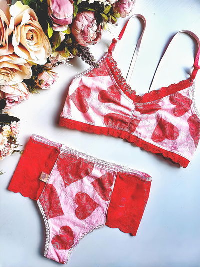 Conjunto Mia Encaje Corazón