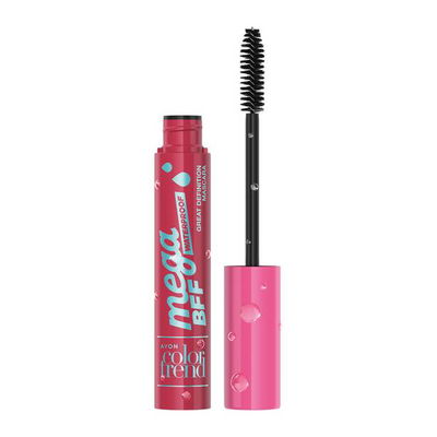 Mega BFF Waterproof Máscara para Pestañas Volumen Perfecto - Color Trend