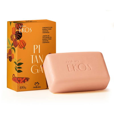Jabón en Barra Puro Vegetal Cremoso Ekos Pitanga 100 g