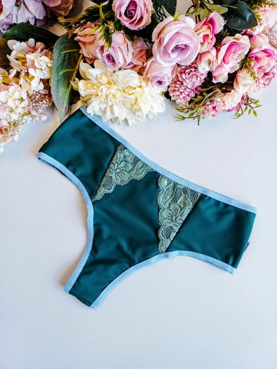 Culottin Nina tiro alto verde