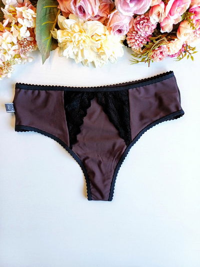Culottin Nina tiro alto chocolate