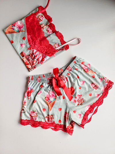 Pijama Minerva Algodón Carrito