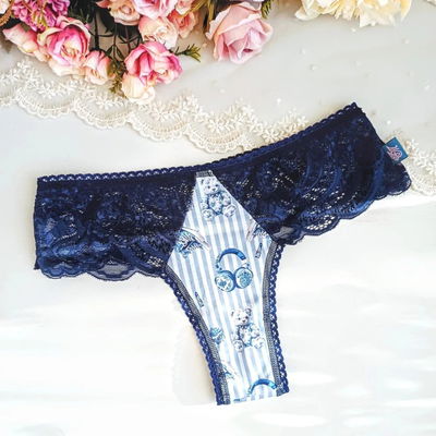 Culottin Alaska Rayas Azules