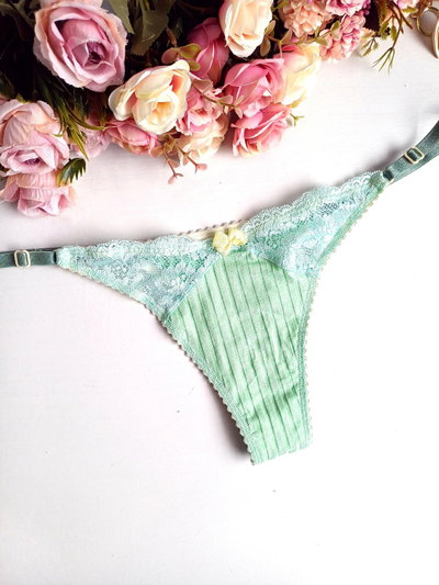Tanga Tiffany morley aqua