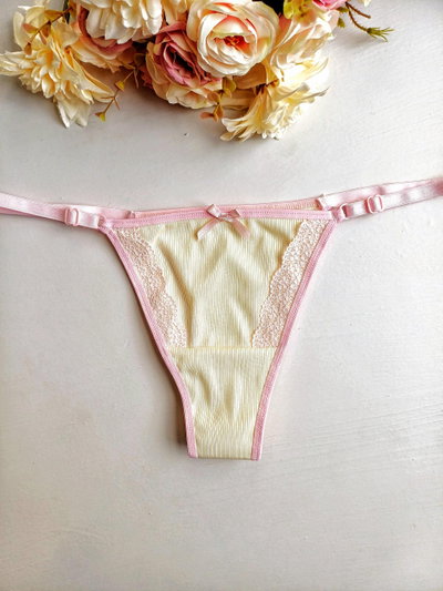 Tanga Tiffany micromorley (2 colores)