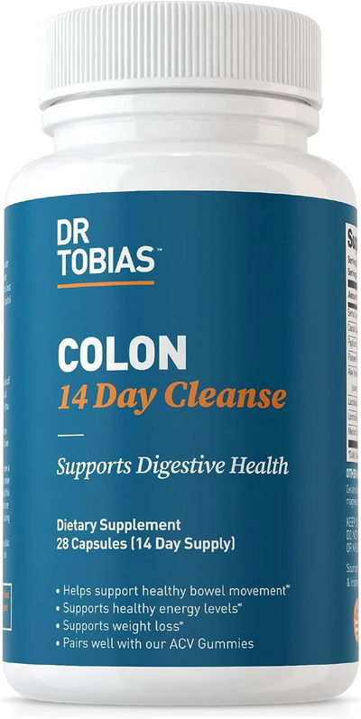 Soporte digestivo - DR TOBIAS - COLON CLEANSE - Cápsulas - USA