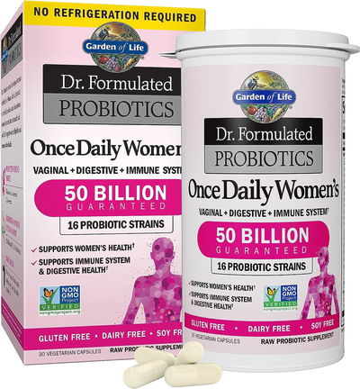 Probioticos para mujer - GARDEN OF LIFE - ONCE DAILY WOMEN'S - Cápsulas - USA